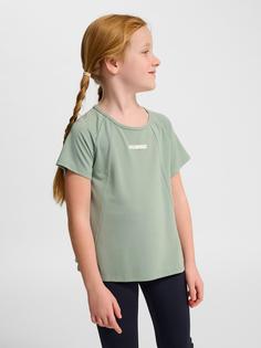Rückansicht von hummel Funktionsshirt Kinder ICEBERG GREEN
