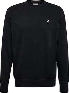 hummel hmlPULSE SWEAT CREWNECK Funktionssweatshirt Herren BLACK