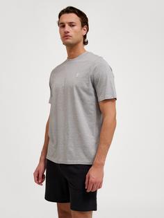 Rückansicht von hummel Funktionsshirt Herren GREY MELANGE