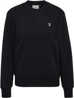 hummel hmlPULSE W SWEAT CREWNECK Funktionssweatshirt Damen BLACK