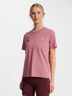 Rückansicht von hummel Funktionsshirt Damen WISTFUL MAUVE