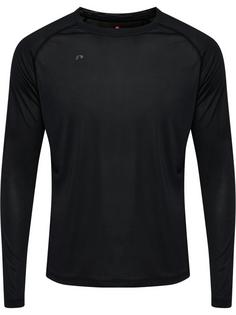 Newline nwlBEAT T-SHIRT L/S Funktionsshirt Herren BLACK