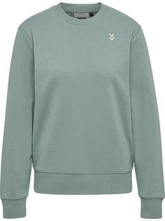 hummel hmlPULSE W SWEAT CREWNECK Funktionssweatshirt Damen CHINOIS GREEN