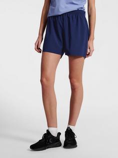 Rückansicht von Newline Funktionsshorts Damen BLACK IRIS 2