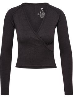 hummel Funktionsshirt Damen BLACK MELANGE