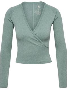 hummel Funktionsshirt Damen CHINOIS GREEN MELANGE