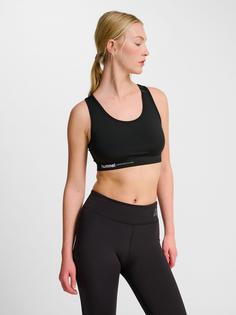 Rückansicht von hummel Funktionstop Damen BLACK