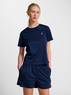 Rückansicht von hummel Funktionsshirt Damen DRESS BLUES