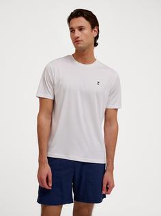 Rückansicht von hummel Funktionsshirt Herren WHITE