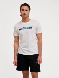 Rückansicht von hummel Funktionsshirt Herren WHITE