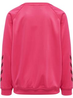 Rückansicht von hummel hmlPROMO KIDS POLY SWEATSHIRT Funktionssweatshirt Kinder RASPBERRY SORBET
