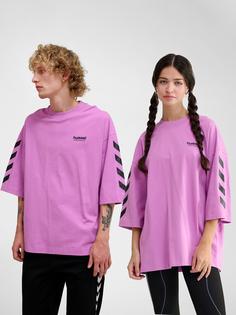 Rückansicht von hummel T-Shirt VIOLET