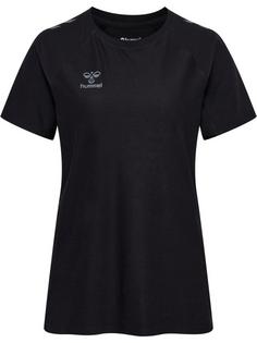 hummel Funktionsshirt Damen BLACK MELANGE