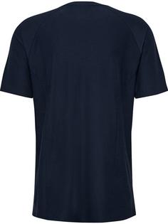 Rückansicht von hummel Funktionsshirt Herren MARINE MELANGE