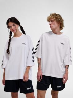 Rückansicht von hummel T-Shirt WHITE
