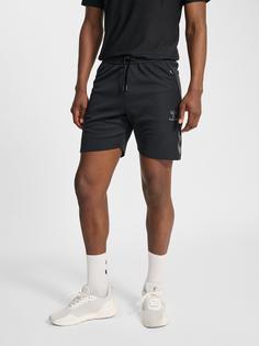 Rückansicht von hummel Funktionsshorts Herren BLACK