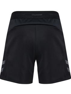 Rückansicht von hummel Funktionsshorts Kinder BLACK