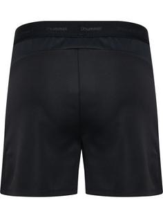 Rückansicht von hummel Funktionsshorts Damen BLACK