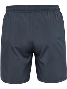 Rückansicht von hummel Funktionsshorts EBONY