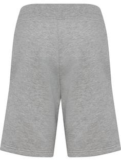 Rückansicht von hummel Funktionsshorts Kinder GREY MELANGE