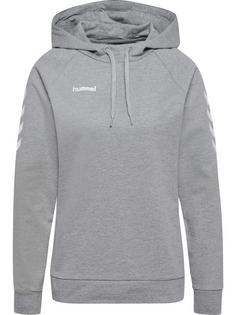 hummel HMLGO COTTON HOODIE WOMAN Hoodie Damen GREY MELANGE