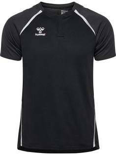 hummel Funktionsshirt Herren BLACK/ASPHALT