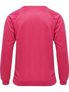Rückansicht von hummel hmlPROMO POLY SWEATSHIRT Funktionssweatshirt Herren RASPBERRY SORBET