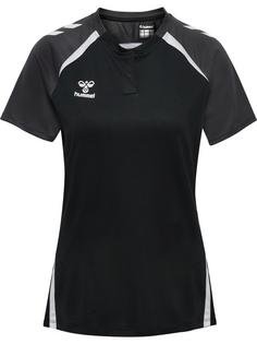 hummel Funktionsshirt Damen BLACK/ASPHALT
