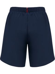 Rückansicht von hummel hmlPRO XK SHORTS WOVEN Funktionsshorts Herren BLACK IRIS