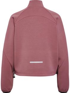 Rückansicht von hummel Funktionssweatshirt Damen WISTFUL MAUVE