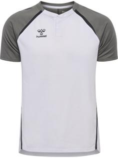hummel Funktionsshirt Herren WHITE/STEEL GRAY