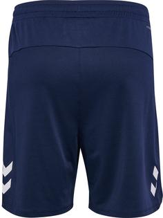 Rückansicht von hummel Funktionsshorts Damen MARINE