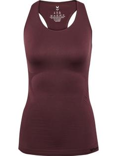 hummel hmlTIF SEAMLESS TOP Funktionsshirt Damen FUDGE
