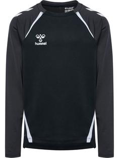 hummel Funktionssweatshirt Kinder BLACK/ASPHALT