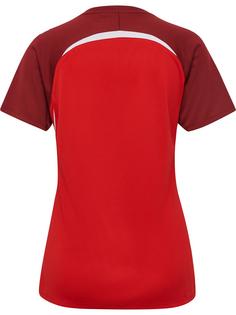 Rückansicht von hummel Funktionsshirt Damen TRUE RED/MAROON