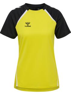 hummel Funktionsshirt Damen BLAZING YELLOW/BLACK