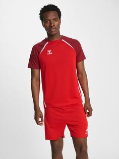 Rückansicht von hummel Funktionsshirt Herren TRUE RED/MAROON