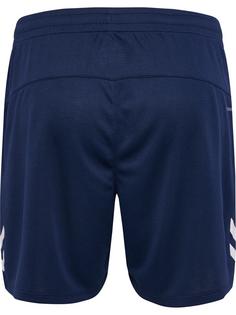 Rückansicht von hummel Funktionsshorts Damen MARINE