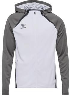 hummel Funktionssweatshirt Herren WHITE/STEEL GRAY