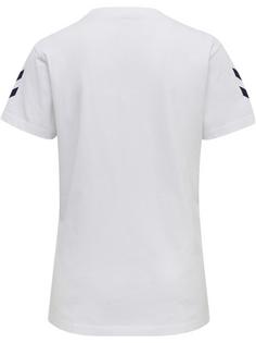 Rückansicht von hummel Funktionsshirt Damen WHITE