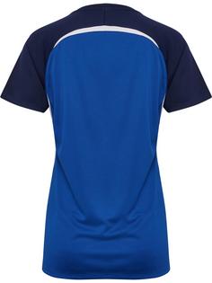 Rückansicht von hummel Funktionsshirt Damen TRUE BLUE/MARINE