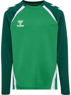 hummel Funktionssweatshirt Kinder JELLY BEAN/EVERGREEN