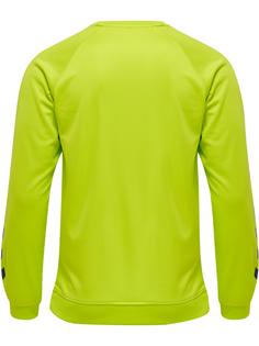 Rückansicht von hummel hmlPROMO POLY SWEATSHIRT Funktionssweatshirt Herren LIME PUNCH