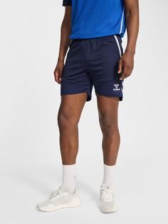 Rückansicht von hummel Funktionsshorts Herren MARINE