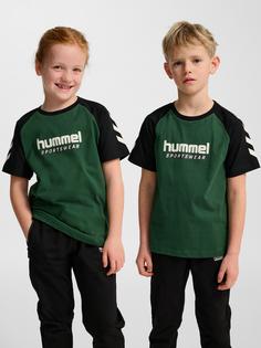 Rückansicht von hummel Funktionsshirt Kinder DARK GREEN