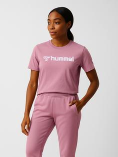 Rückansicht von hummel hmlMOVER COTTON T-SHIRT S/S WOMAN T-Shirt Damen LILAS
