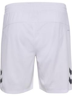 Rückansicht von hummel Funktionsshorts Herren WHITE