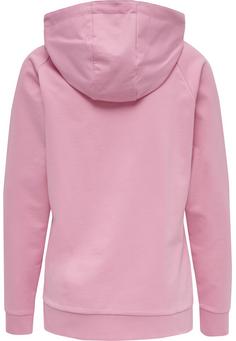 Rückansicht von hummel HMLGO COTTON LOGO HOODIE WOMAN Hoodie Damen COTTON CANDY