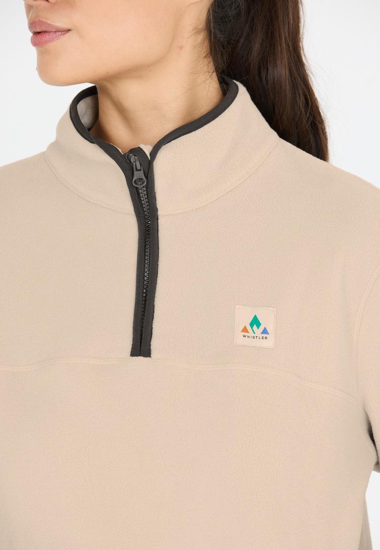 Whistler Whistler Fernan Fleecepullover Damen - 1265 Island Fossil - 0 | SportScheck