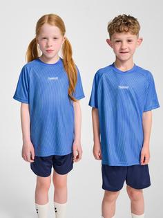 Rückansicht von hummel Funktionsshirt Kinder LICHEN BLUE